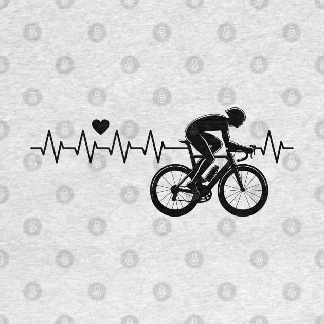 Cyclist Heartbeat by Cipher Prints